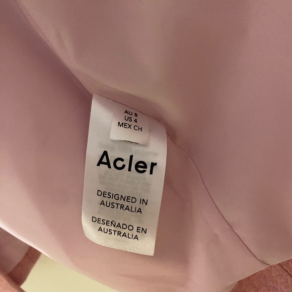 Acler Cunningham double breasted pink wool. Size small. - Picture 8 of 8